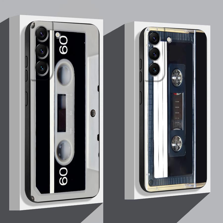 Vintage Cassette Case for Xiaomi Redmi Note 10 7 8 13 Pro Plus 9 11s 12s 12 Pro 14 11 10S 9S Funda Phone Cover