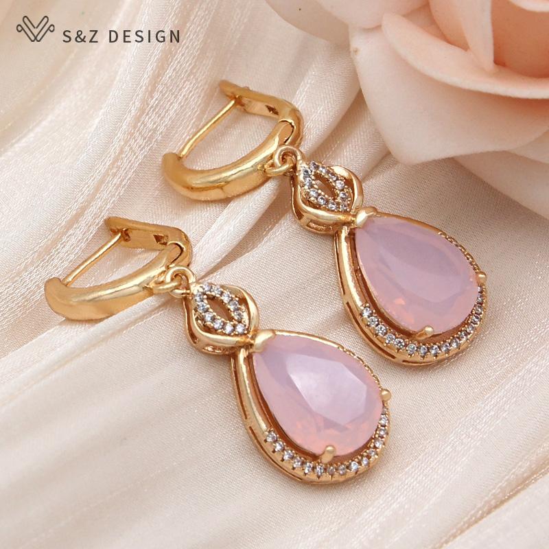 

Модные роскошные висячие серьги с каплями воды и кристаллами для женщин и девочек, вечерние серьги с кубическим цирконием, ювелирные изделия в подарок