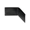Gucci GG Embossed Bi-fold Four Card Slots Leather Card Holder Wallet Wallet Men's Black