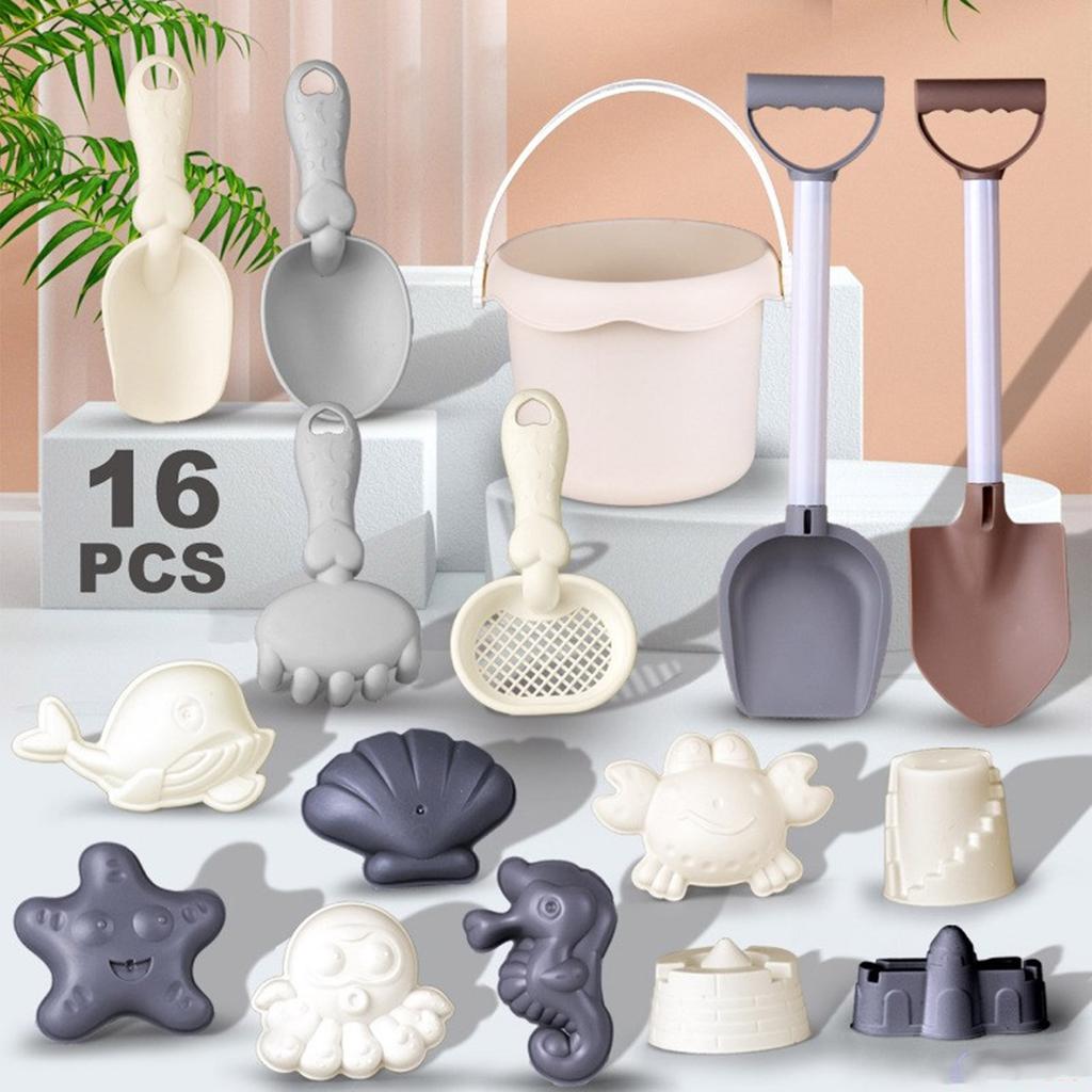 Beach Toy Summer Beach Play Set for Kids Water and Sand Toy Bucket Set for Outdoor Fun Bucket and Tool