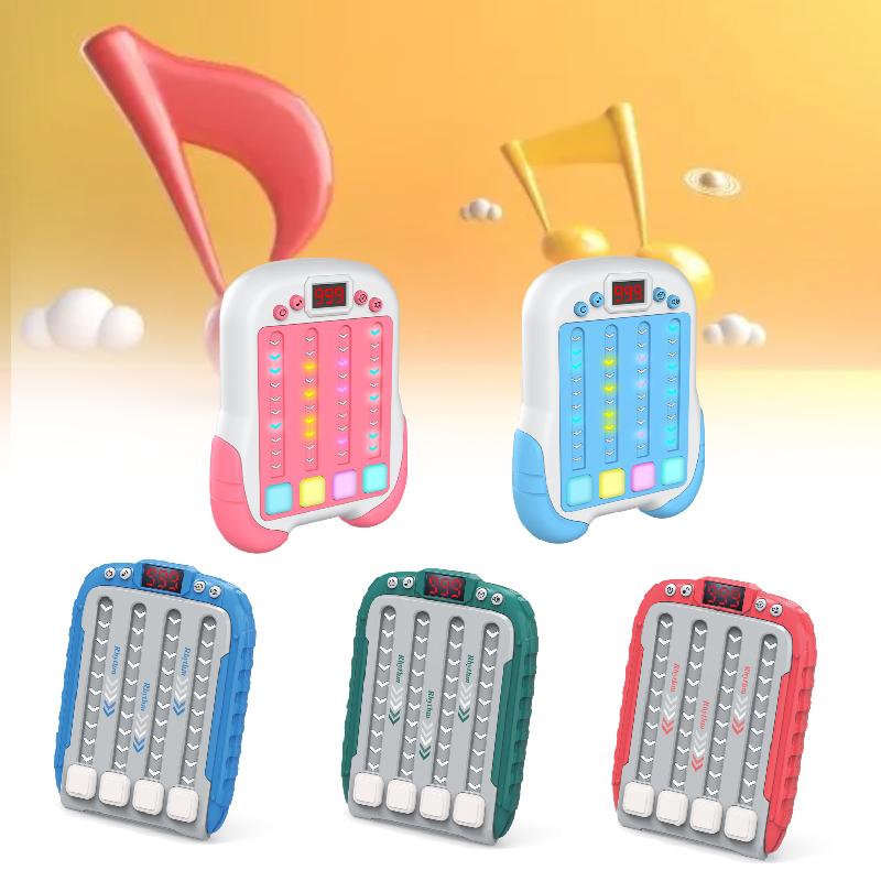 Game Machine Rhythm Colorful Music Dancing Toy Interactive Stress Relief Toy