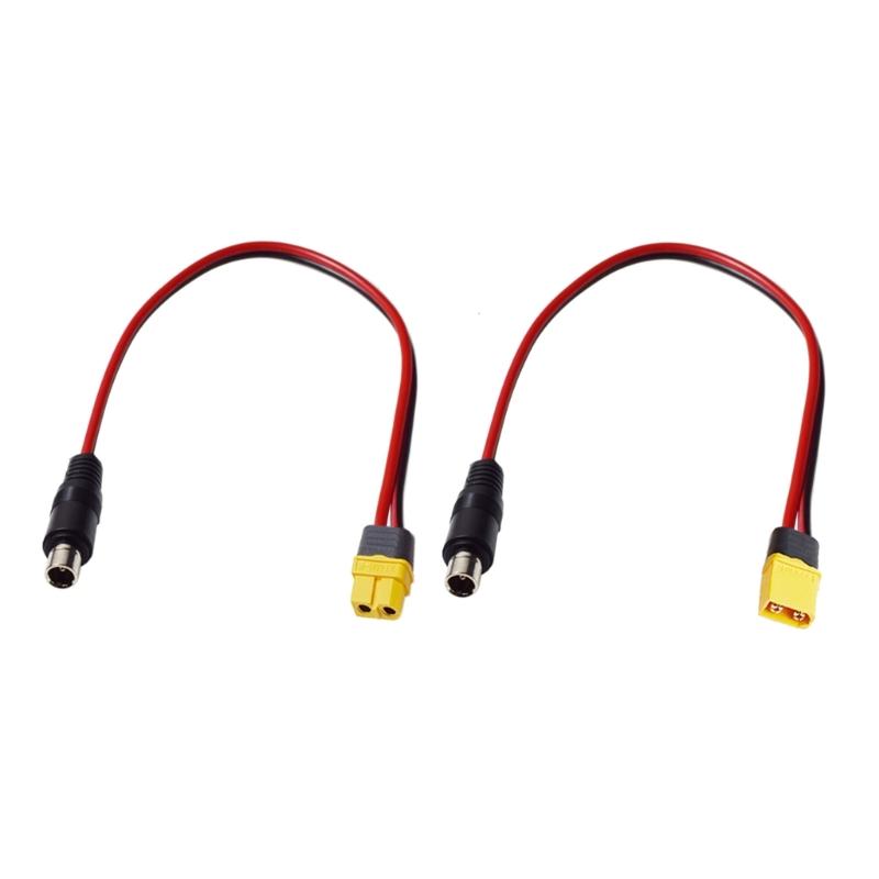 30CM XT60H zu DC8020 Stromkabel 14AWG Stabil für Gerät Auto Schiff Flugzeug und Solarstromgenerator Batterieversorgungskabel