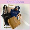 Stylish Summer Canvas Kids Bag Versatile Shoulder Tote For Boys And Girls With Large Capacity