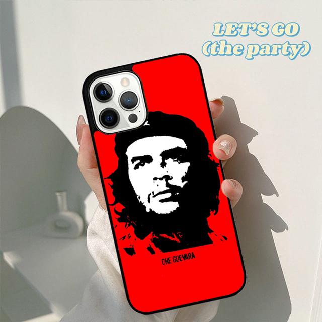 Che guevara Zigarre rauchend Handyhülle Cover Für iPhone 17 Air 16 15 14 Plus 13 12 11 Pro Ma Apple Hülle Coque