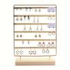 Large Capacity Metal Earring Holder 6-Tiered Ear Stud Rack  For Home & Retail Use