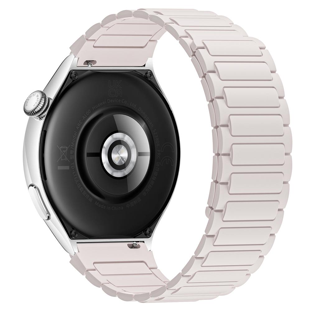 Silikon Uhrenarmband für Huawei Watch 4/4 Pro/GT 4 46mm Magnetisches Armband