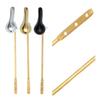 652F Sturdy Toilet Lever Side Mounted Easy Installation Toilet Tanks Lever Bathroom Accessory with Most Toilets Daily Use