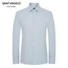 Baoxiniao Men's Business Long Sleeve Fleece Shirt