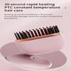 Not Scalding Hair Straightener Brush with 3 Temp Option 30 Second Quick Styling Battery Operated for Daily Use Gift
