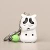 Face Cover Cat Keychain Cartoon Cute Kitten Doll Ornament Bag Bag Pendant Small Gift Accessories Keychain