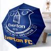 Everton FC Pattern, Automatic Folding Umbrella, Portable and Foldable Design, 8 Ribs, a Christmas or Birthday Gift.