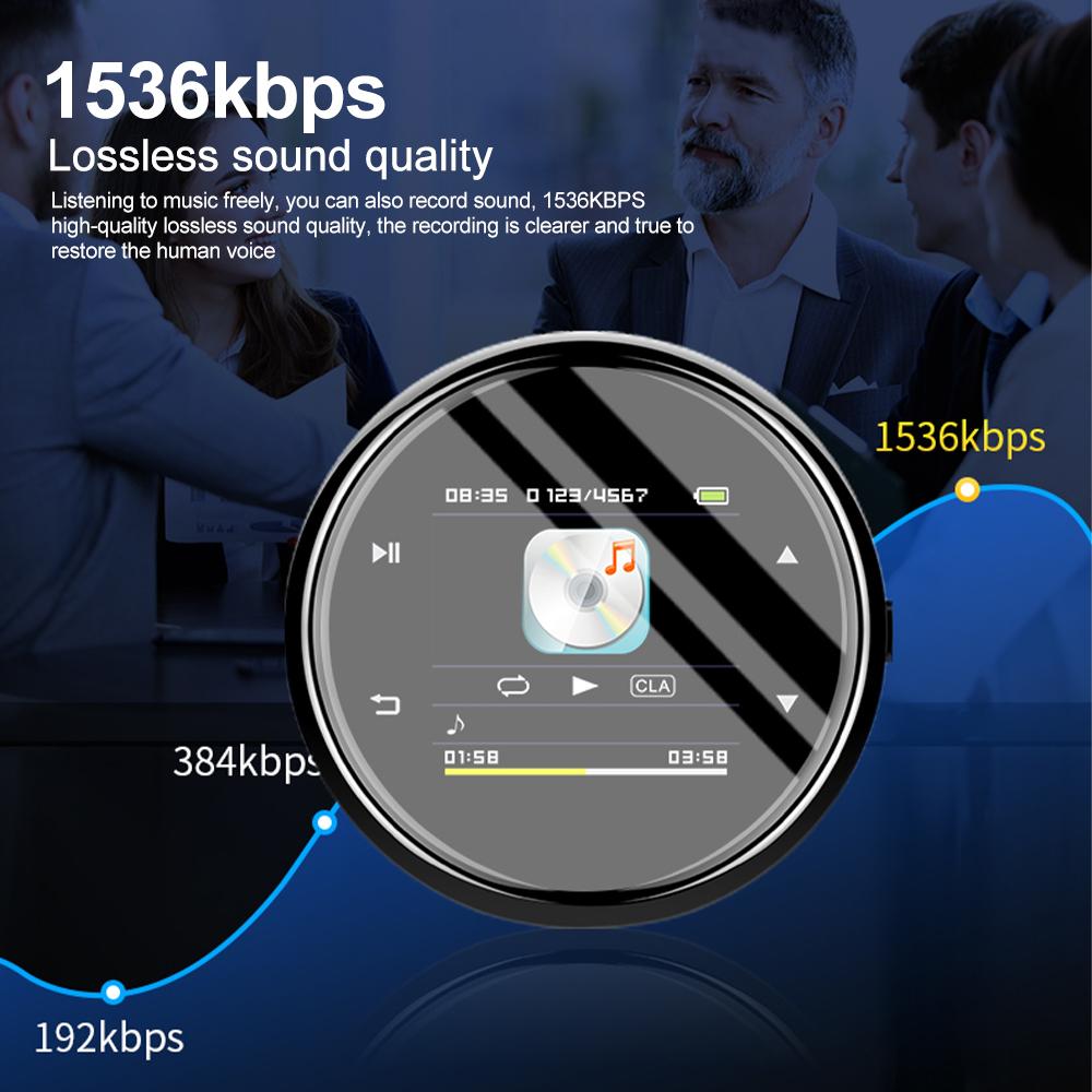 M20 Multifunction Bluetooth-compatible Mp3 Player Speaker Touch Screen Mp3 E-book Video Audio Playback Recorder For Android Otg