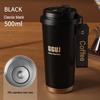 Shangqi 500ml Insulated Coffee & Water Bottle with Straw