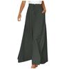 New Casual Pants Elastic Waist Culottes Stylish Women's Wide Leg Pants Collection Casual Culottes High Waist Skirt for Everyday