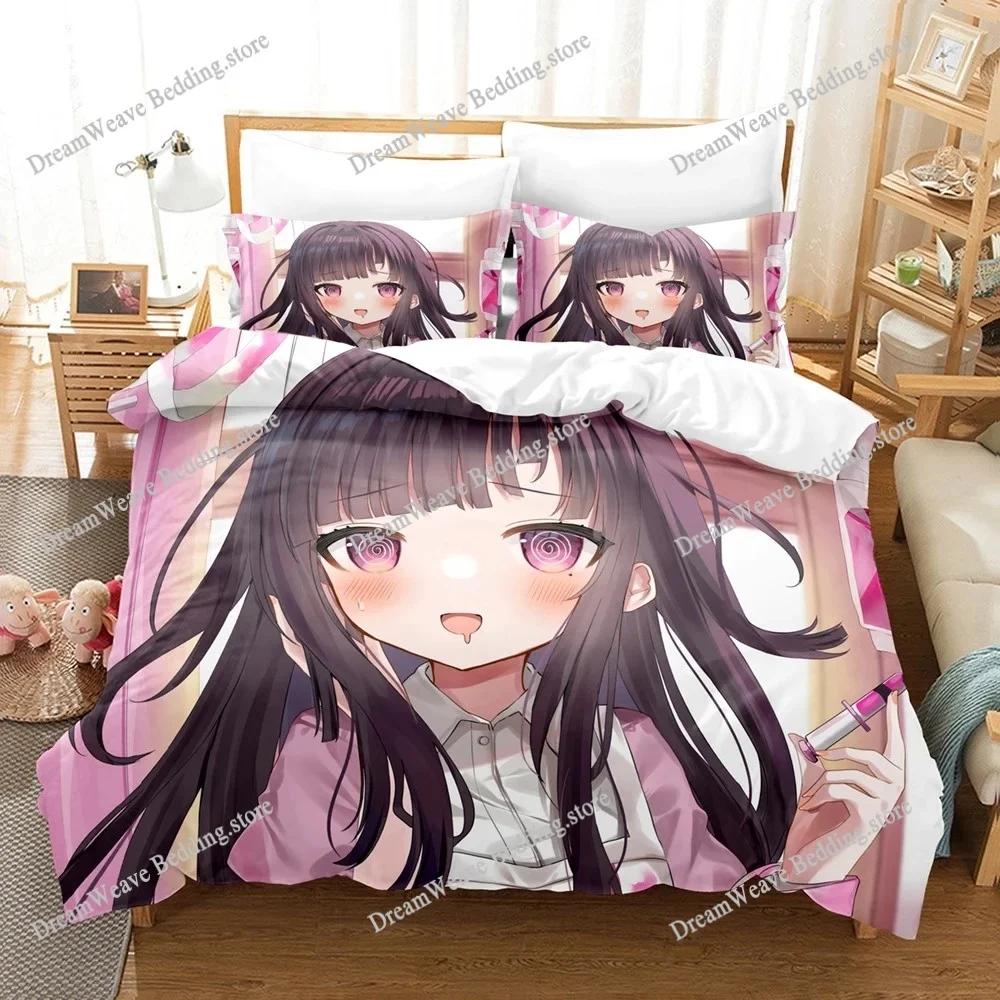 New Danganronpa Bedding Set Single Twin Full Queen King Size Bed Set Adult Kid Bedroom Duvet Cover Sets 3D Print Game Anime