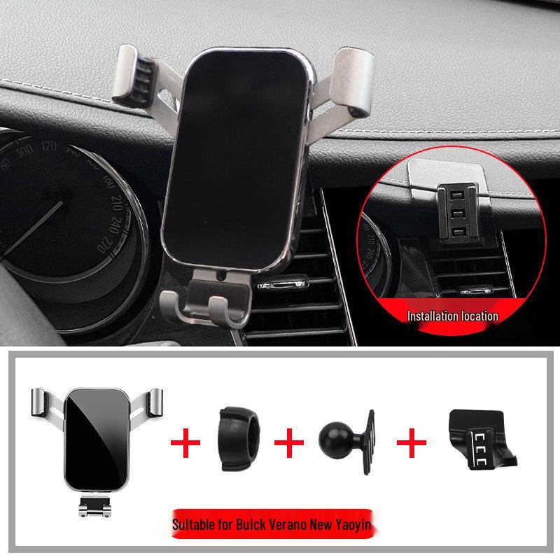 Compatible with 2015-2021 Buick Verano (excludes hatchback GS) car phone holder.