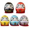 HOTQ Daruma Doll Cute Dashboard Car Set of 5 Figurines, Ornaments, Miniature,