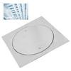 304 Stainless Steel Clean Out Cover Square Drainage Port Cover Floor Drain Strainer  Outdoor