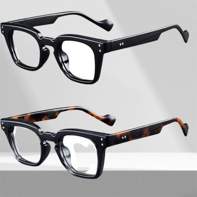 Portable Eye Protection Reading Glasses Vintage Luxury Presbyopia Eyeglasses Ultralight Optical Eyewear Office