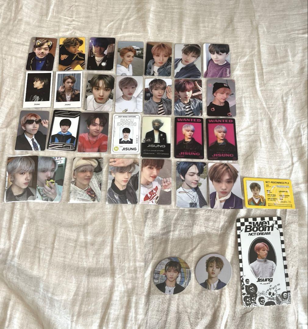 

[USED] Ji Sung trading card set of 29 with bonus