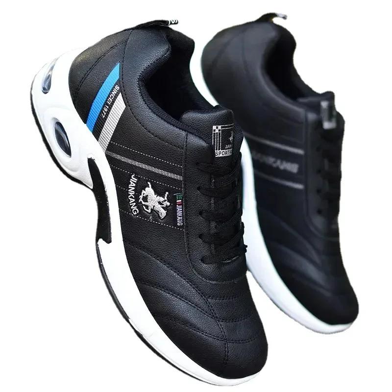 Male Running Shoes Air Cushion Men's Sneakers Large Size 47 Breathable Men's Shoes Fashion Platform Sport Shoes for Men Male