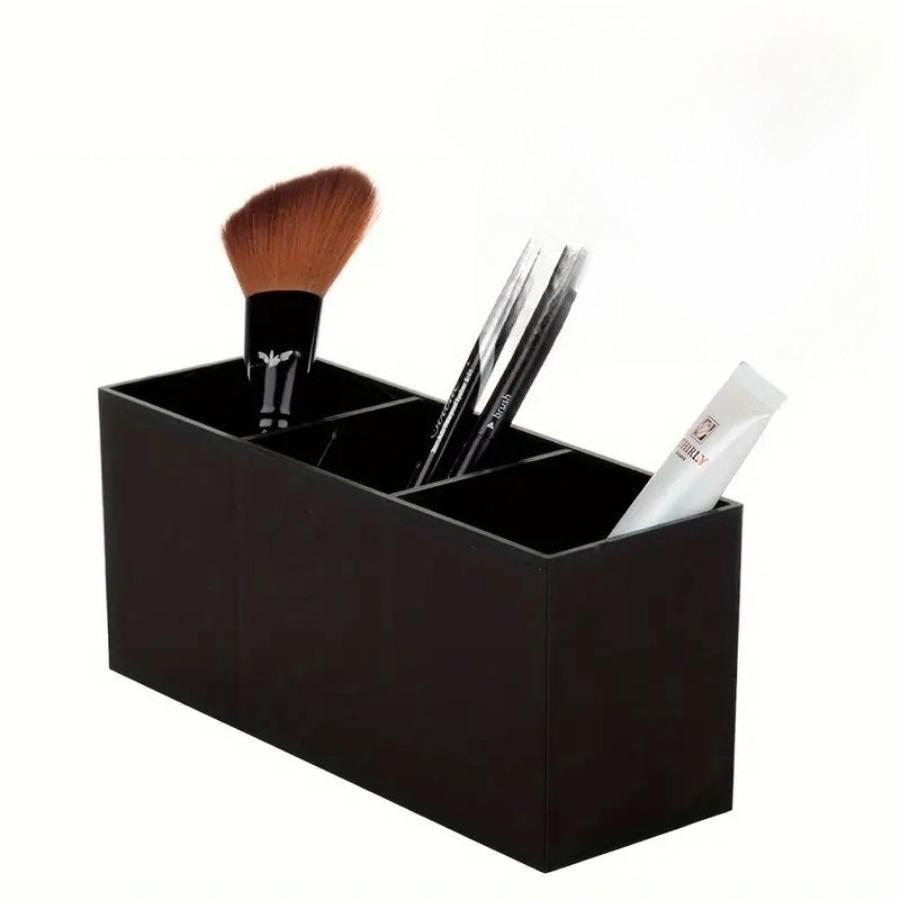 A High-End Multifunctional Makeup Brush Storage Box That Serves As a Dustproof Organizer for Lipsticks And Lip Glosses
