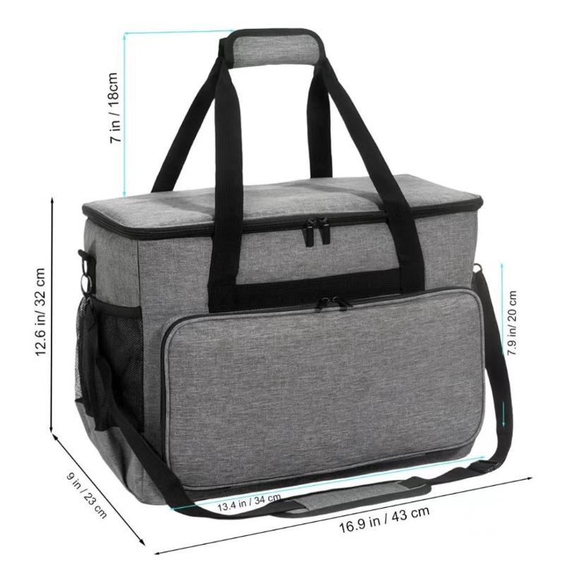 Outdoor Sports Bag Large Capacity Tool Bag Portable Handheld Storage Bag for Sewing Supplies and Accessories
