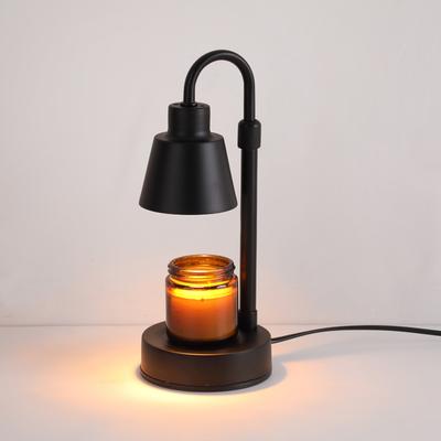 Lampă de masă Lampă de încălzire a lumânărilor Lampă de aromaterapie retro Lampă de ceară topită cu cronometru Decor modern de Crăciun Lumânare Lumină de stare