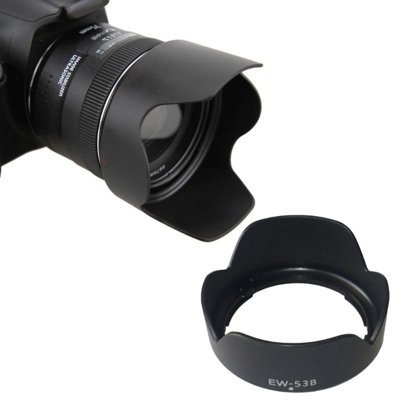 Professional Lens Hood EW-53B for RF-S 10-18mm F4.5-6.3 IS Lens 49mm Snap On Camera Lens Shade Protector