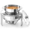 Soup Candle Paste Warmer, Polished Steel, 10L