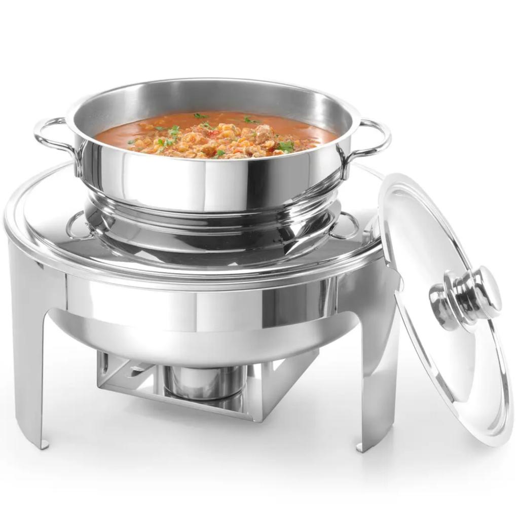 Soup Candle Paste Warmer, Polished Steel, 10L
