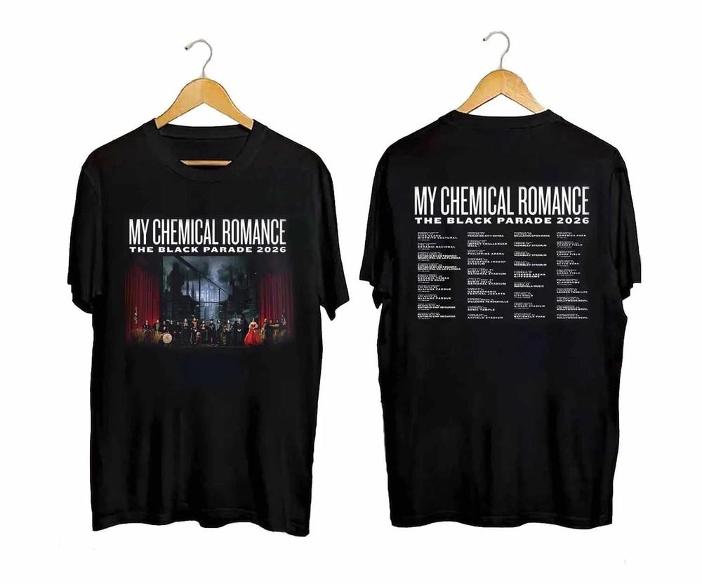 

My Chemical Romance The Black Parade 2026 Tour Tshirt Unisex T-Shirt XL
