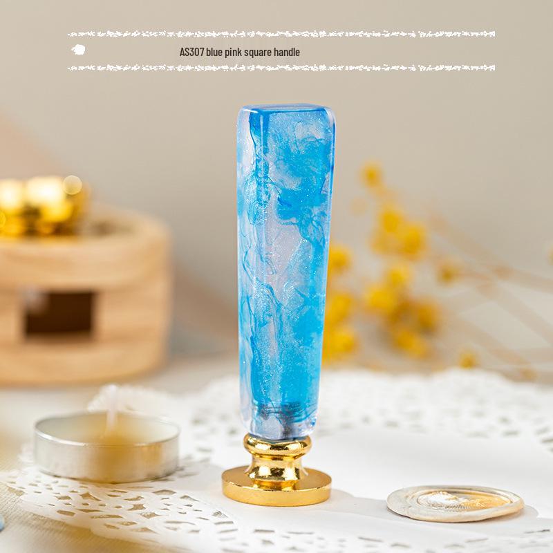 Retro Magic Academy Sealing Wax Stamp with Roman Column Handle