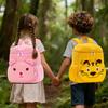 Sesame Baby Cartoon Kids School Backpack With Reflective Safety Night Light For Toddlers