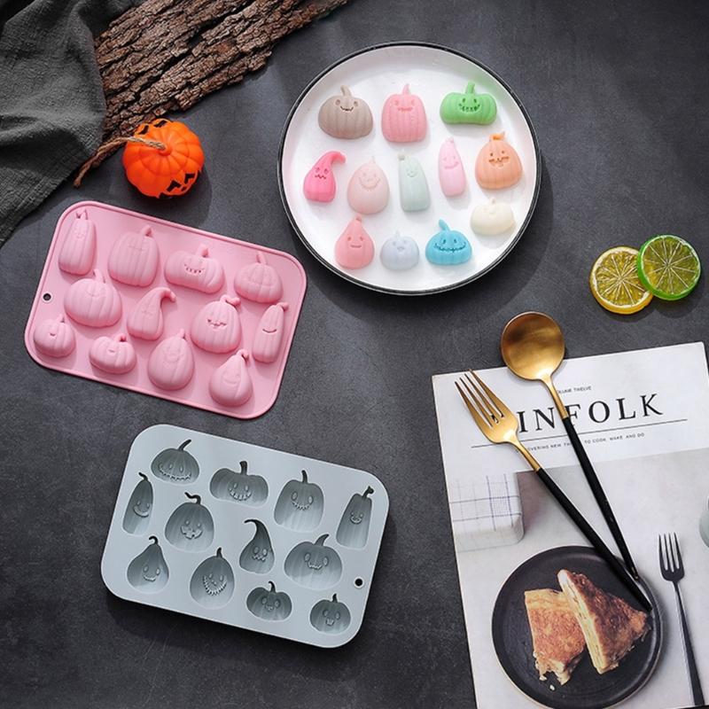 Pumpkin Silicone Mold Cake Decorating Cupcake Chocolate Mold Baking Fondant Mold