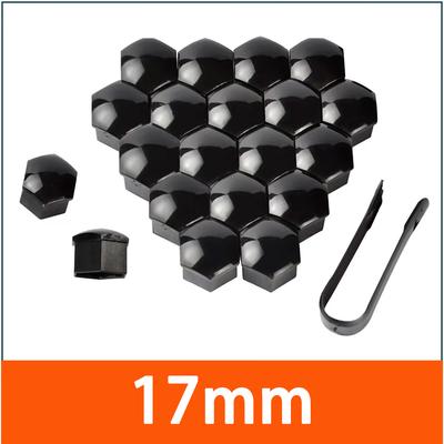 17/19/21mm 20PCS Car Wheel Nut Cover Protective Cover Tire Nut External Decoration Rust Proof Wheel Hub Screw Cover Wear Parts