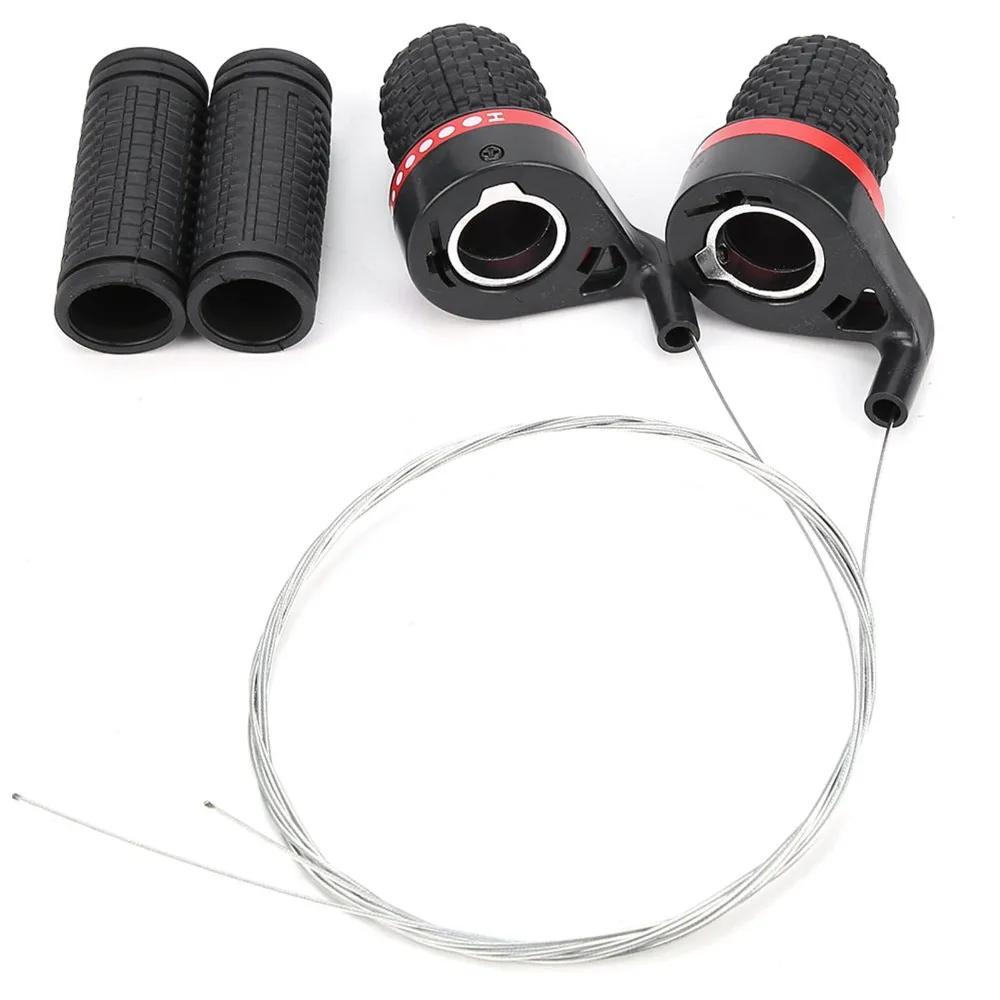 Durable 18/21 Speed Bike Speed Shifter Twist Plastic Bike Grip Gear Shifter Mountain Speed Shifter Road Bike
