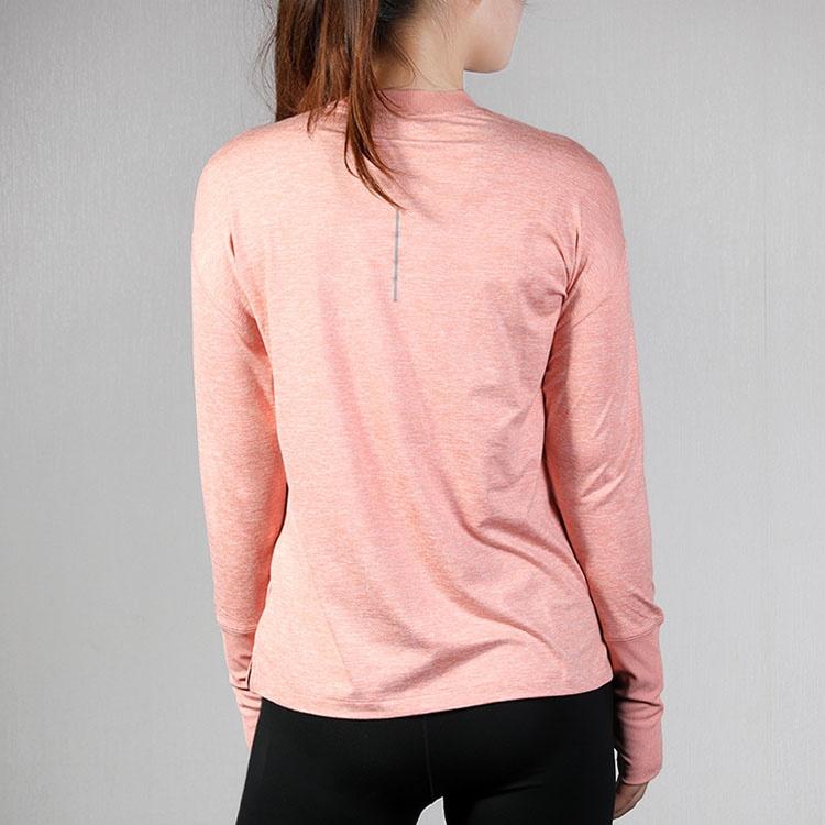 Nike Drop Shoulder Sleeve Running T Shirt Women's Quartz Pink 928742-606