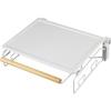 Folding Auxiliary Table with Garbage Bag Holder, Dishcloth Holder, and Towel Rack, Hanging Type, for Kitchen Storage, Float RG-0451