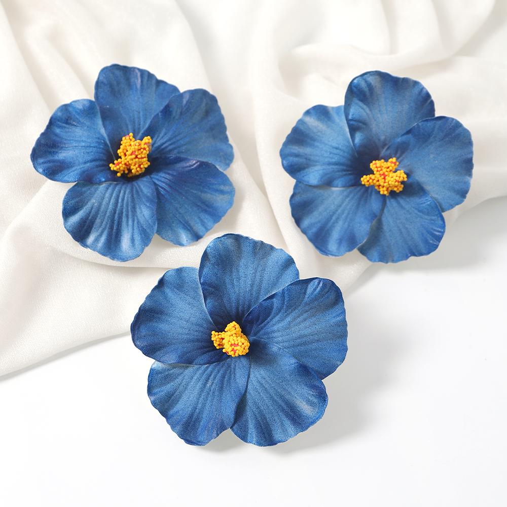 5/10Pcs Artificial Flowers 9.5cm Fake Flowers for Home Decor Party Supplies Wedding Decoration Bridal Hair Clothing Accessories