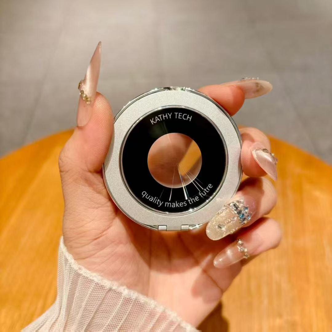 

Universal Rotating Rhinestone Phone Ring Stand with Magnetic Backing Universal срібний