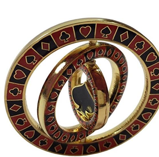 Triple Spinner Spade In Poker Weight (with Center)