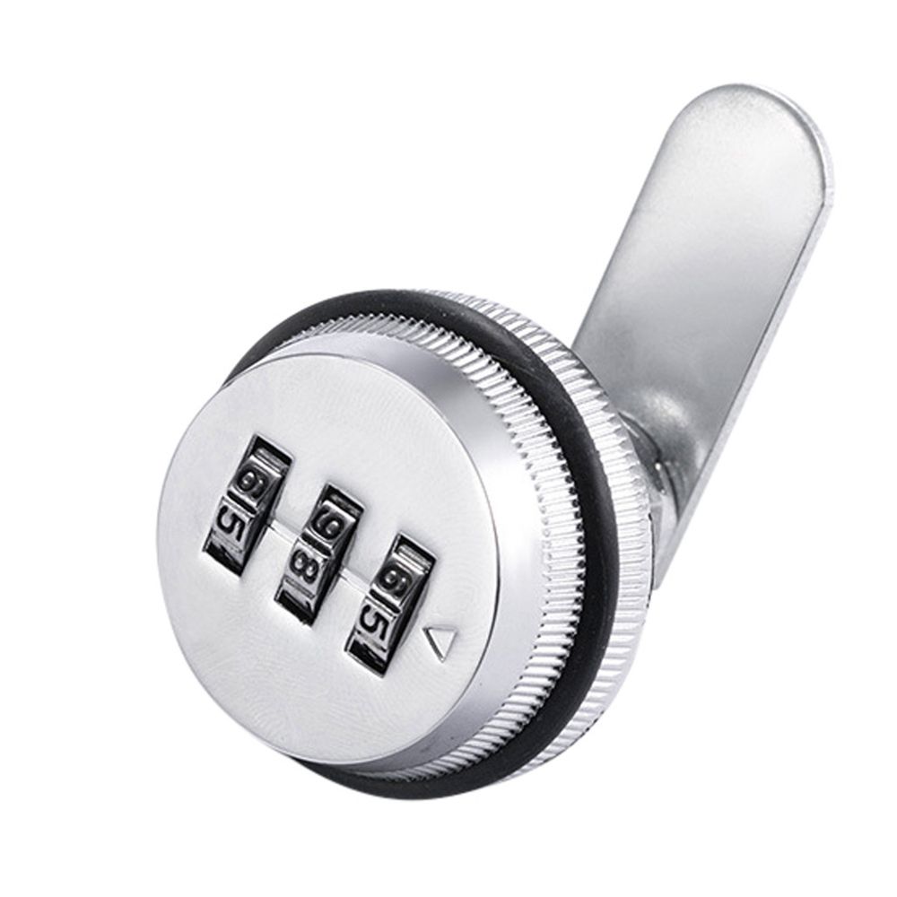 3 Digit Combination Door for Cabinet File Cam Lock Cabinet Locks Safe Hardware Password Lock