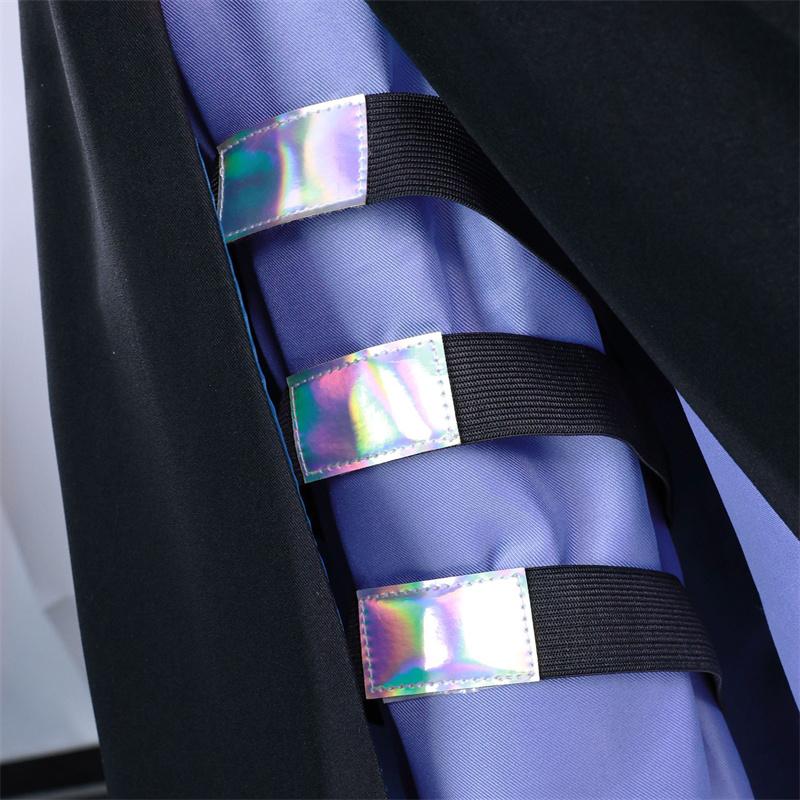 Anime Alien Stage Ivan Cosplay Costume Singer Black Sorrow R5 Ivan Men Halloween Party Uniform