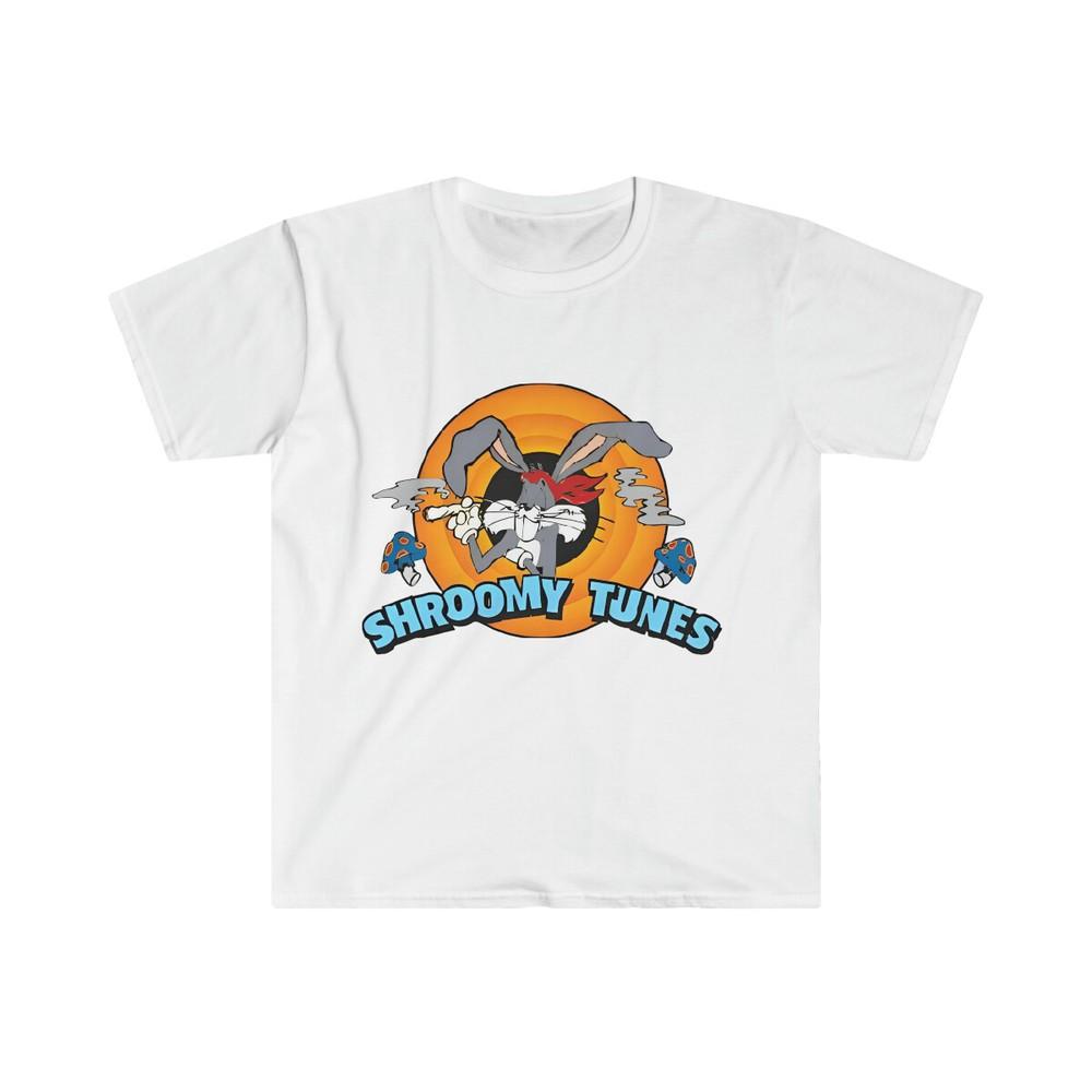 

Unisex Soft Cotton T-Shirt. Funny Shirt Shroomy Toons. 2XL