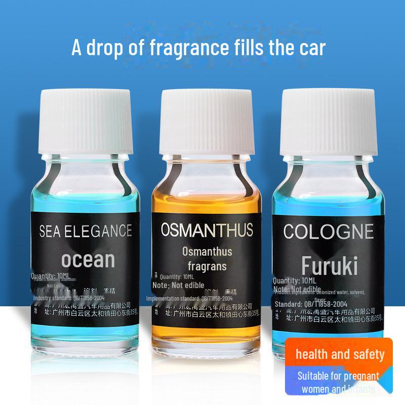 10 ml ätherisches Nachfüllöl für die Auto-Aromatherapie in transparenter Plastikflasche