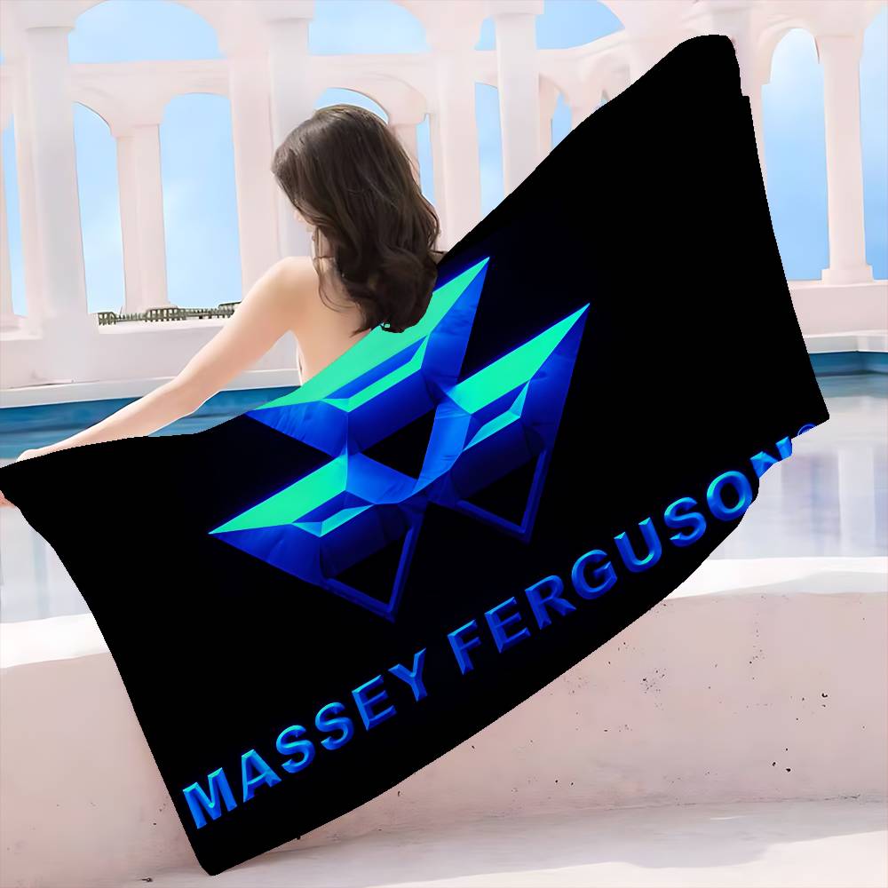 Masseys F-Fergusons Tractor Beach Towel Colorful Bath Towels Microfiber Quick Dry Sand Free Beach Yoga Spa Gym Pool