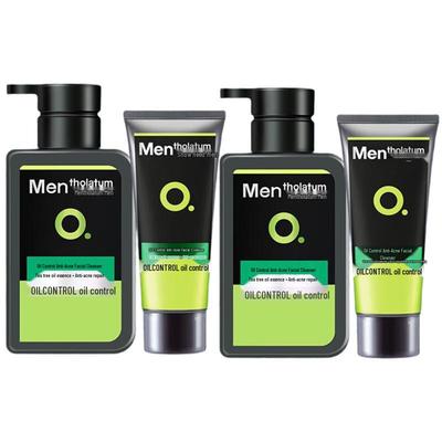 Mentholatum Men's Acne-Fighting & Oil Control Facial Cleanser