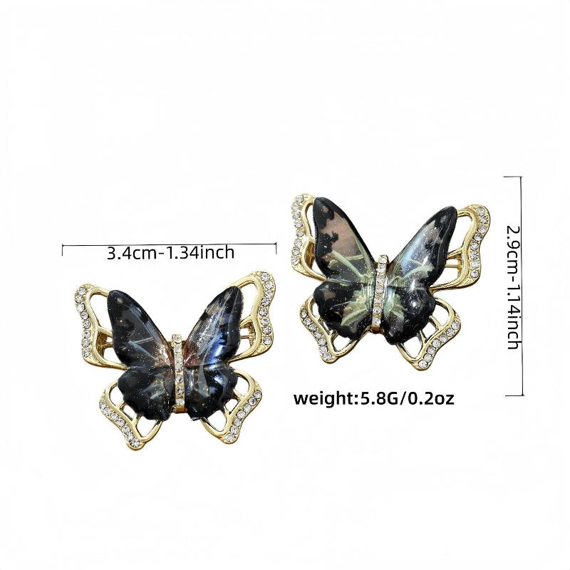 Vintage Butterfly Brooches For Women High Grade Fashion Insect Brooch Pins Coat Bags Pins Accessories Girl Party Jewelry Gifts