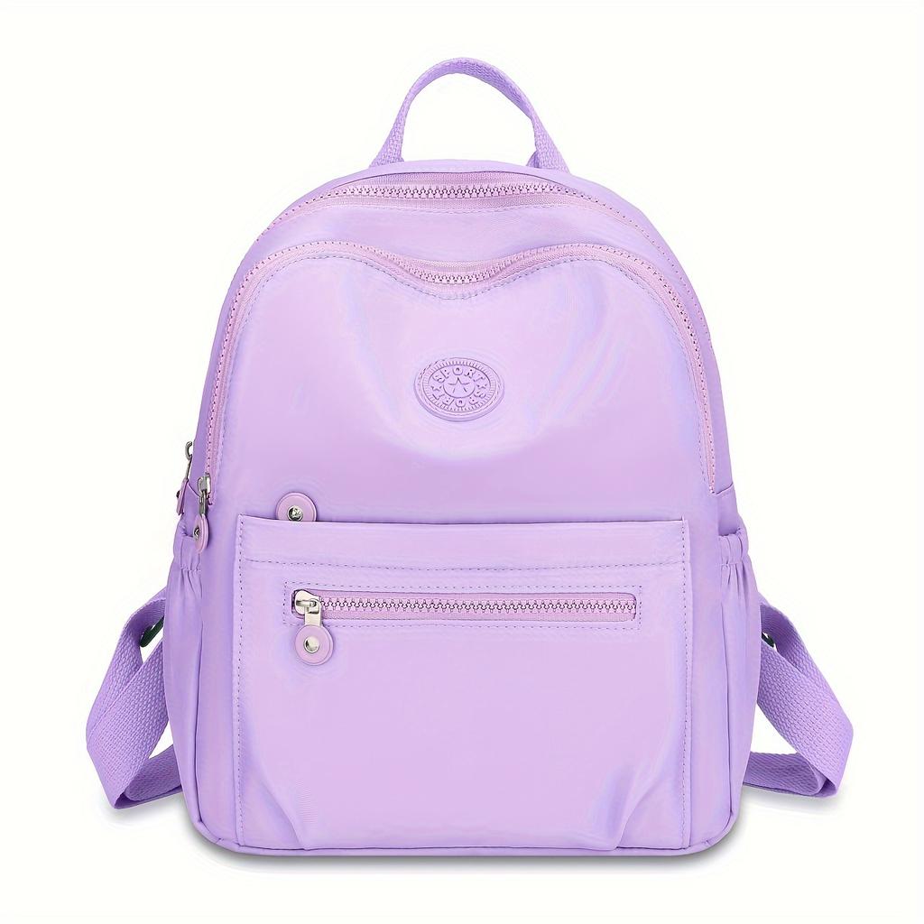 Fashionable Travel Backpack For Women With Large Capacity, Lightweight Nylon Fabric, Versatile Multiple Pockets, Su… More